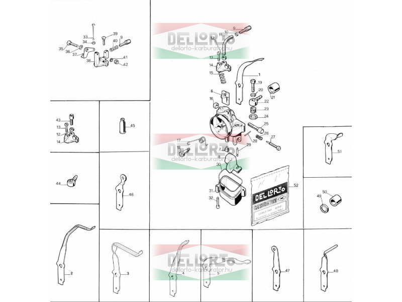 Dellorto SHA 10 - 12