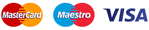 MasterCard, Maesto, Visa