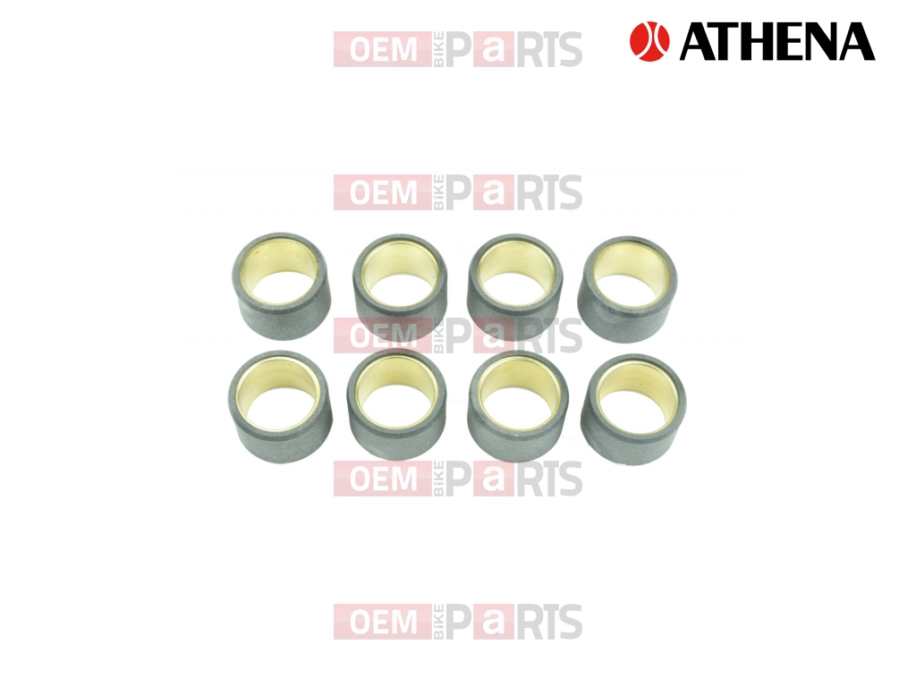 Athena 8 Variator Rollers Kit 25x17 gr.17
