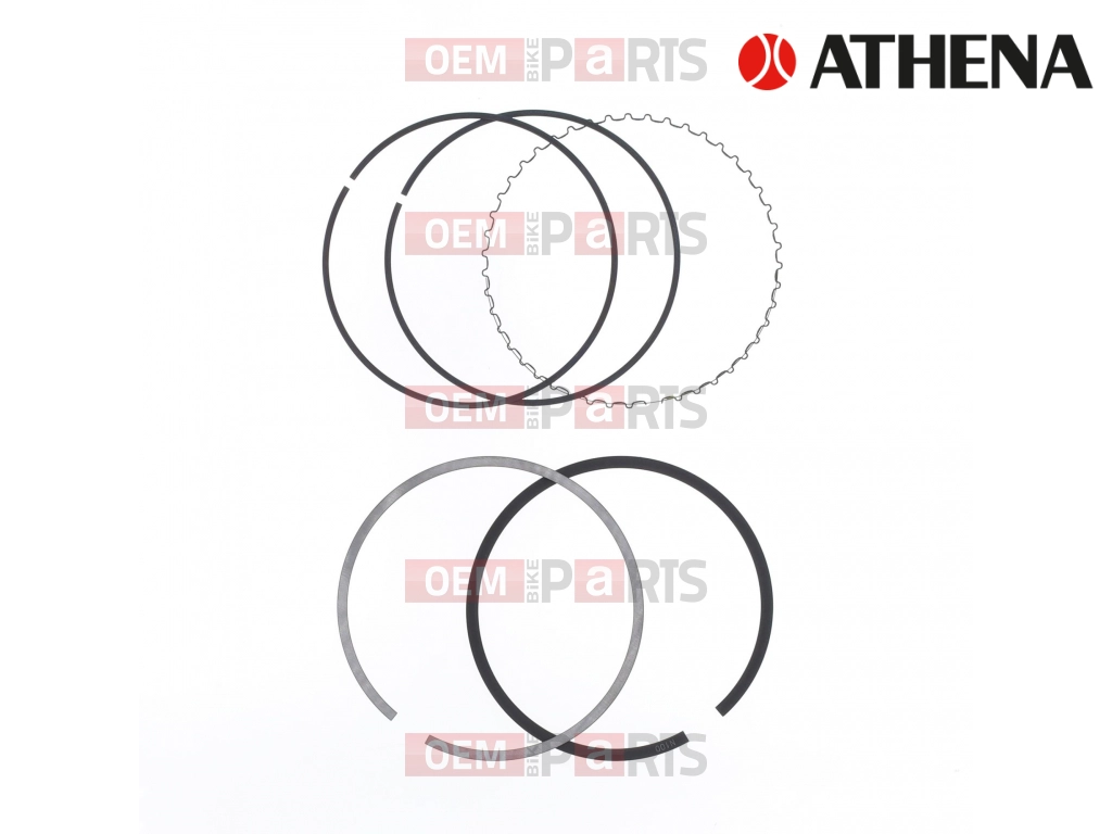 Ring set, piston (F)