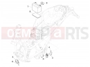 Electromagnetic switch support bracket