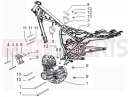 Front engine support