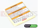 KAWASAKI 2017 LABEL-WARNING