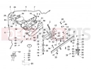 Engine buffer support bracket