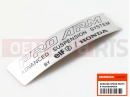 HONDA VFR800A2 INTERCEPTOR ABS 2002 LABEL, SWINGARM