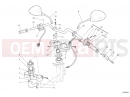 HANDLEBAR BRACKET, UPPER