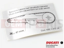 DUCATI 2006 Multistrada 1000 S Autocolant (WARNING)