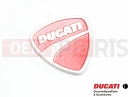 DUCATI 2013 Diavel WHITE STRIPE Emblem - Decal