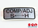 SUZUKI DR-Z400E K2 (2002) (E03,E28,E33) Label