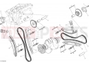 COMPLETE FIXED TENSIONER ROLLER