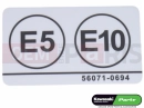 KAWASAKI 2021 LABEL-WARNING,FUEL,E5/E1