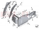 Fairing side panel, bottom left