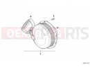 Battery cable (plus pole)