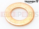 Triumph 2003 SPEED FOUR Washer, Cu, Od12.5 x Id6.4