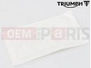 Triumph 2009 SPEEDMASTER EFI Label, Fuel Tank