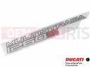 DUCATI 2019 Multistrada 1260 S Emblem - Decal Left