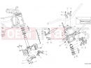 HANDLEBAR BRACKET, UPPER LEFT