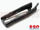 Guard chain sliding shoe