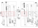 FORK LEG ASSY, LEFT