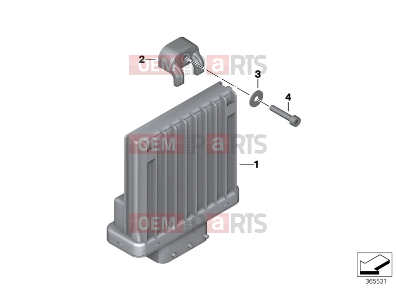 BMW Motorrad BMW 2014 C-Models C evolution (0C03) 61_5407 | General Module 