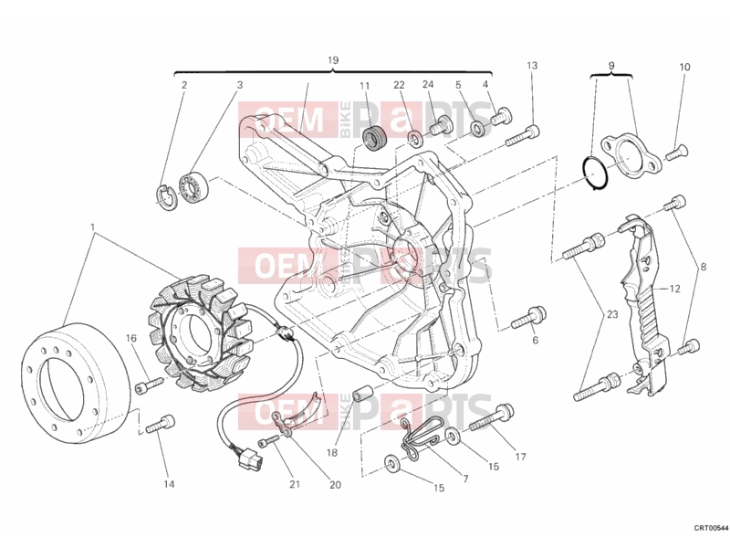 DUCATI 2014 Monster 696 ABS GENERATOR » IGNITION SYSTEM