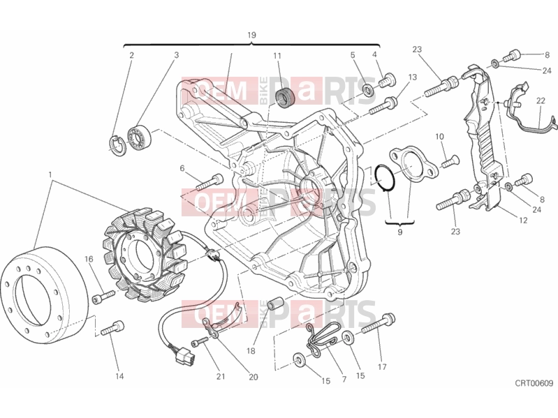 DUCATI 2013 Monster 795 GENERATOR » IGNITION SYSTEM