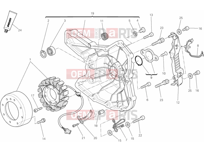 DUCATI 2013 Monster 795 ABS GENERATOR » IGNITION SYSTEM