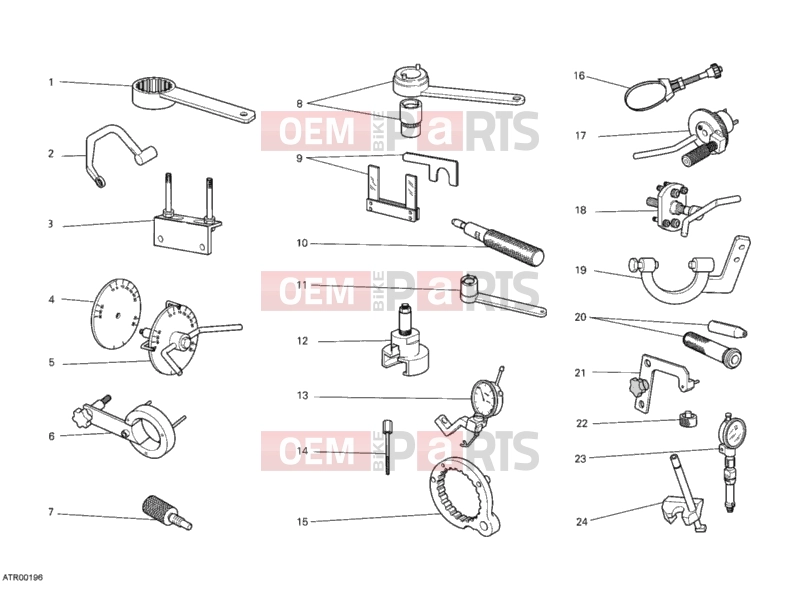 DUCATI 2011 Monster 696 WORKSHOP SERVICE TOOLS, ENGINE » UNCLASSIFIED
