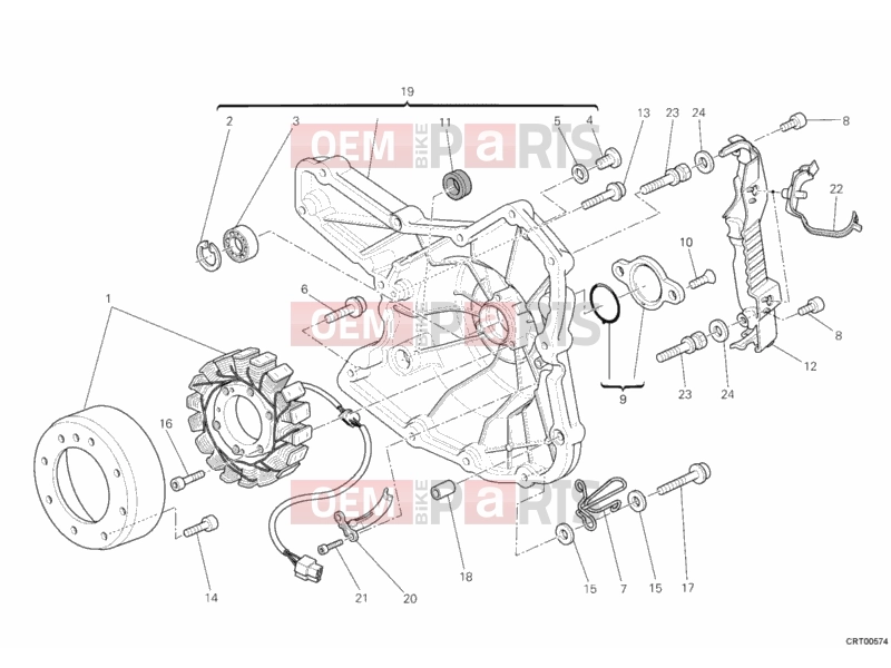 DUCATI 2011 Monster 796 ABS GENERATOR » IGNITION SYSTEM