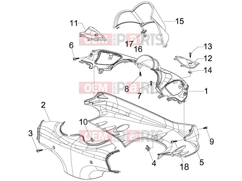 PIAGGIO Beverly 250 Handlebars/Steering » Handlebars coverages