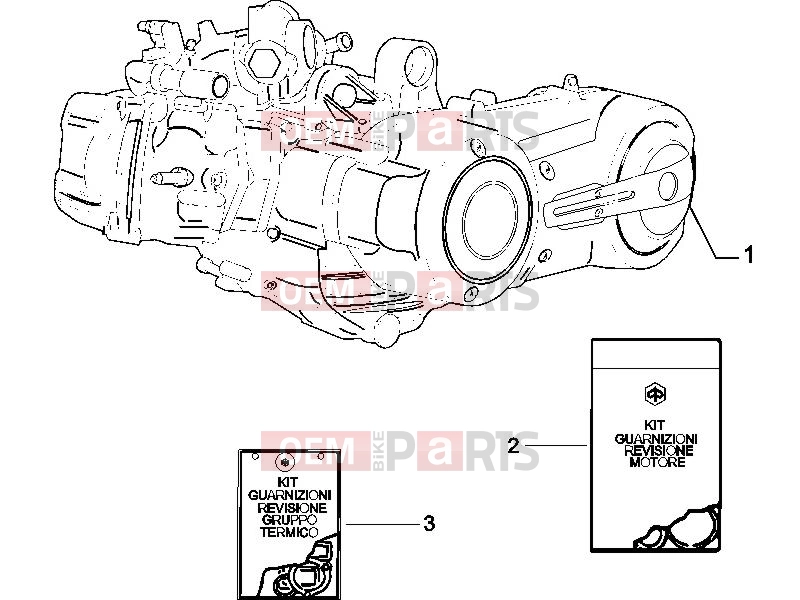PIAGGIO Beverly 500 ie Engine » Engine, assembly