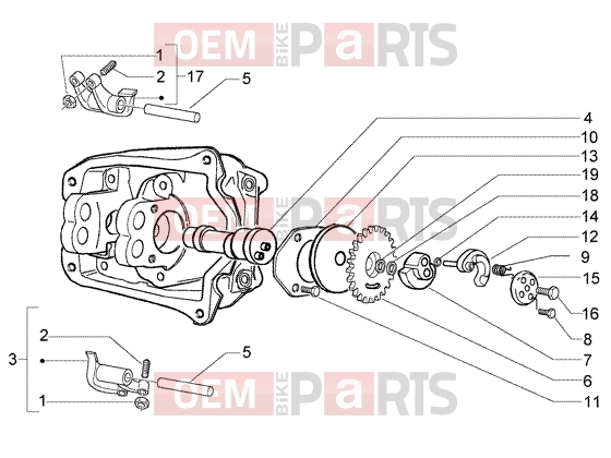 PIAGGIO Engine » rocker levers
