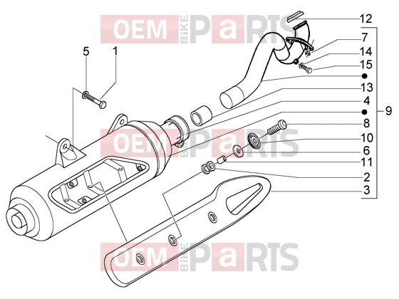 PIAGGIO Engine » Silencer