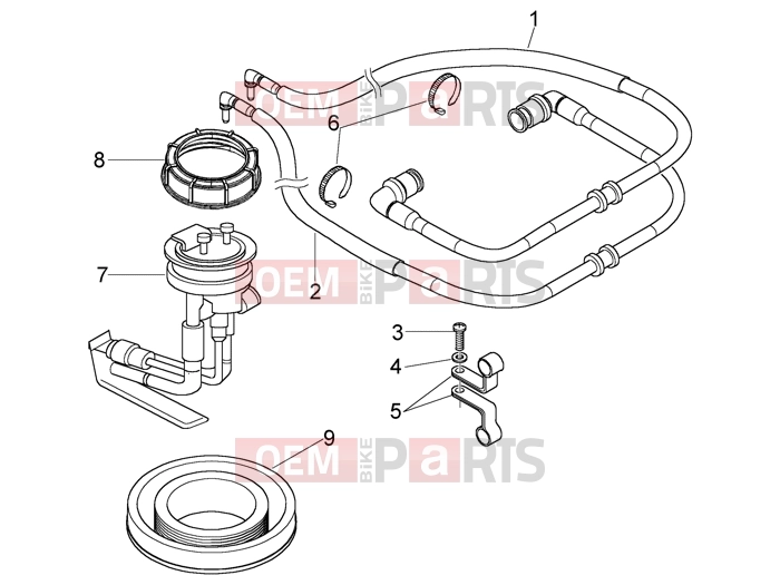 PIAGGIO Chassis » Supply system