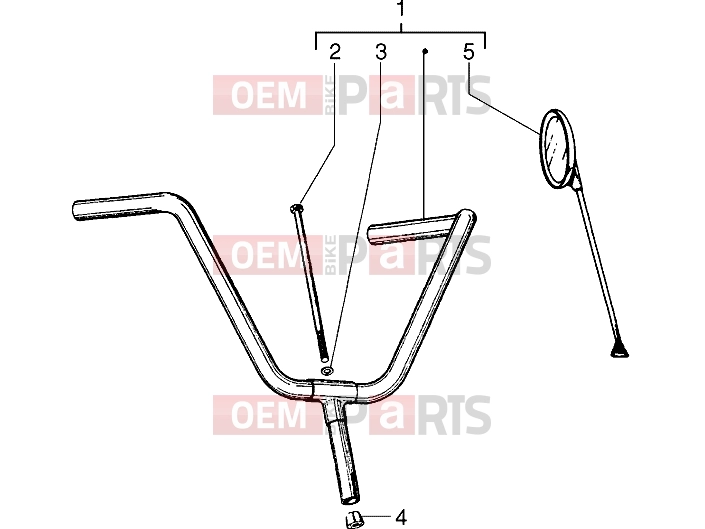 PIAGGIO kormány » handlebars
