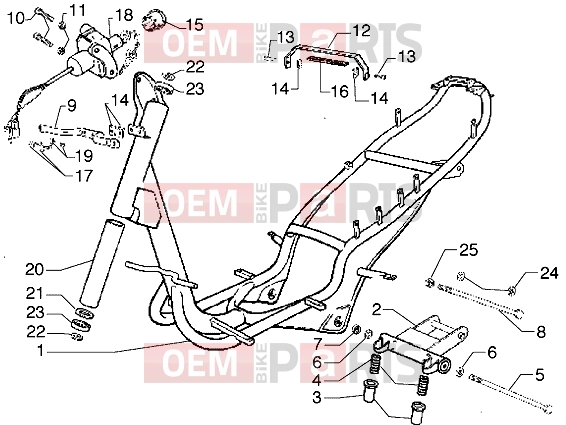 PIAGGIO Chassis » Frame