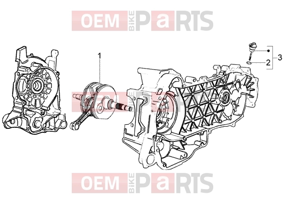 PIAGGIO Engine » Crankshaft