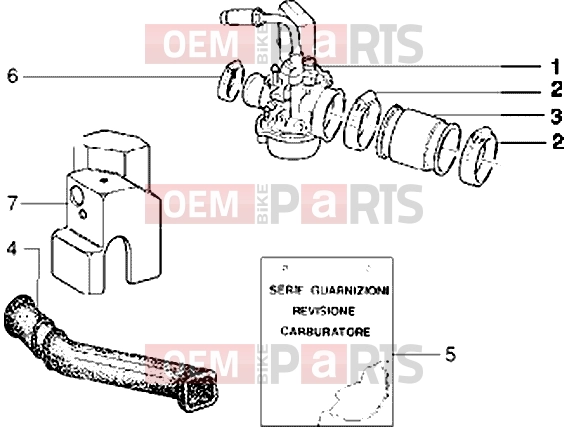 PIAGGIO Engine » Carburettor