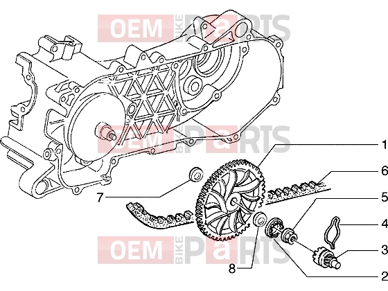 PIAGGIO Engine » Driving pulley