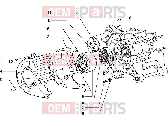 PIAGGIO Engine » Flywheel magneto