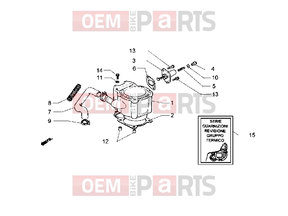 PIAGGIO Engine » Cylinder