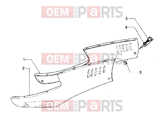 PIAGGIO Chassis » Lower side panels