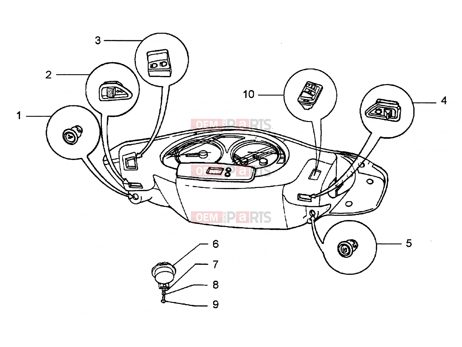 PIAGGIO elektromos rendszer » electrical systems