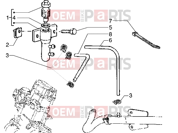 PIAGGIO Engine » Bleeding system