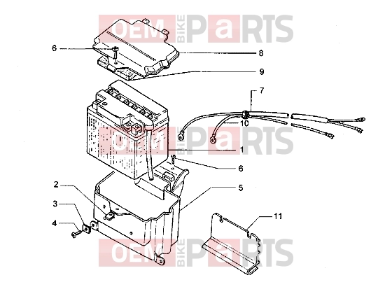 PIAGGIO elektromos rendszer » battery