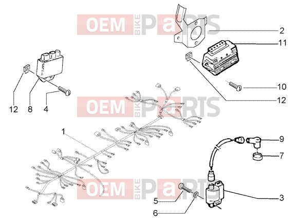 PIAGGIO Electrical system » ELECTRICAL DEVICE