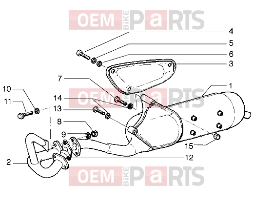 PIAGGIO Engine » Silencer
