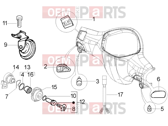 PIAGGIO Electrical system » Electrical device