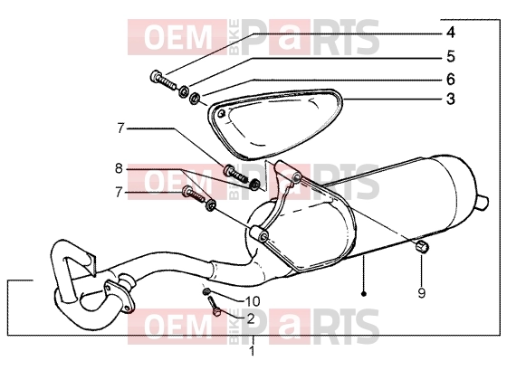 PIAGGIO Engine » SILENCER