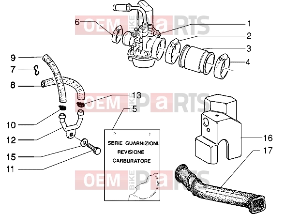 PIAGGIO Engine » Carburettor